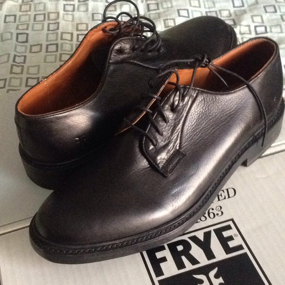 Frye James Oxford 84611 Black Men Shoes NEW